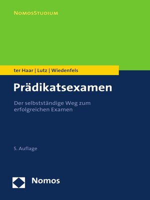 cover image of Prädikatsexamen
